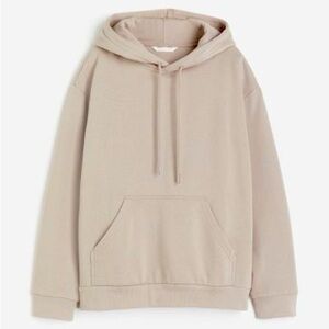 H&M beige hoodie